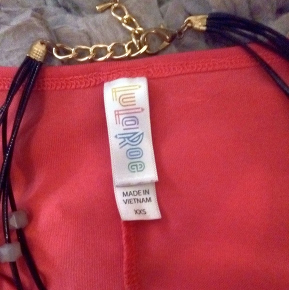 LulaRoe Pink Modal Drapey Comfy Tunic XS - Picture 4 of 8